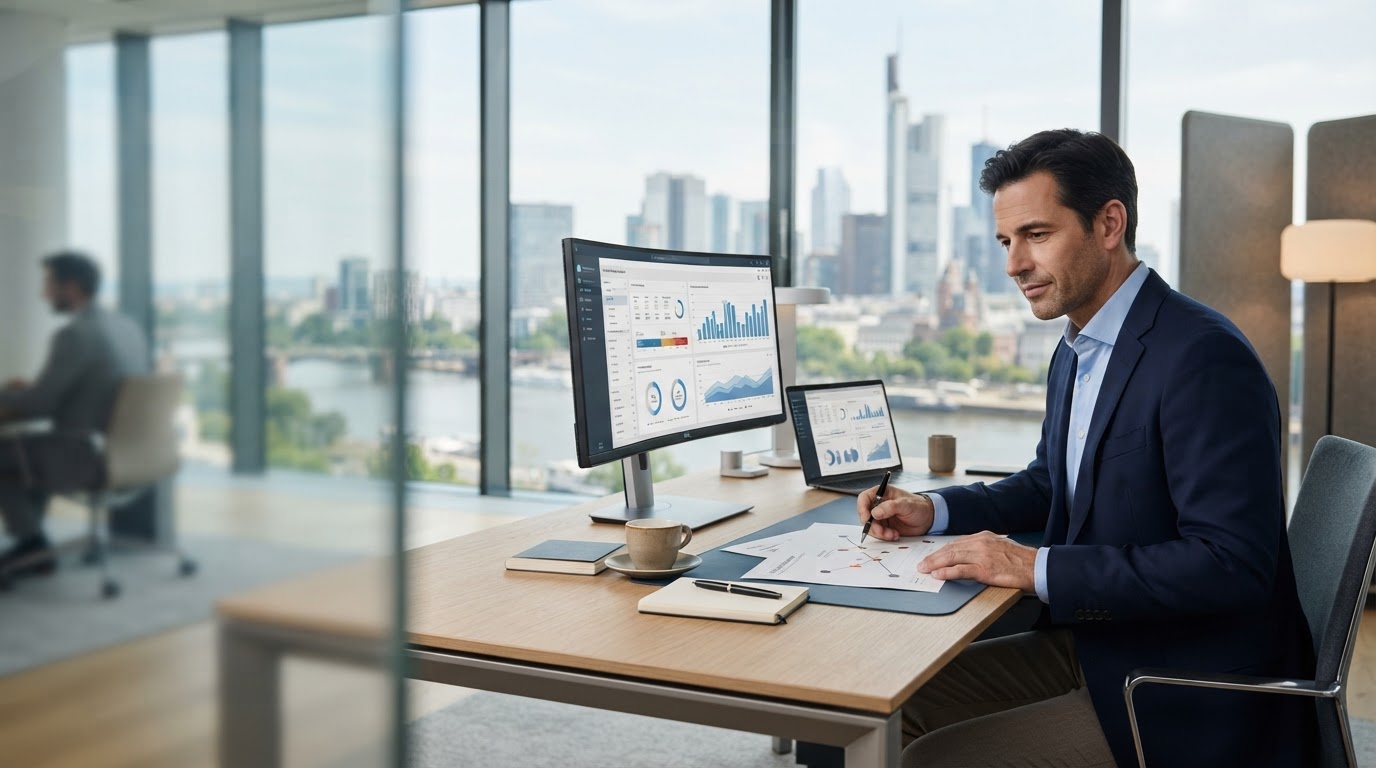 E-compassmarketing data intelligence platform used for investment risk analysis